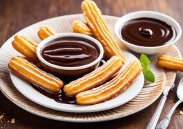 Churros und Schokolade: Spanische Süßigkeiten zum Verlieben.
