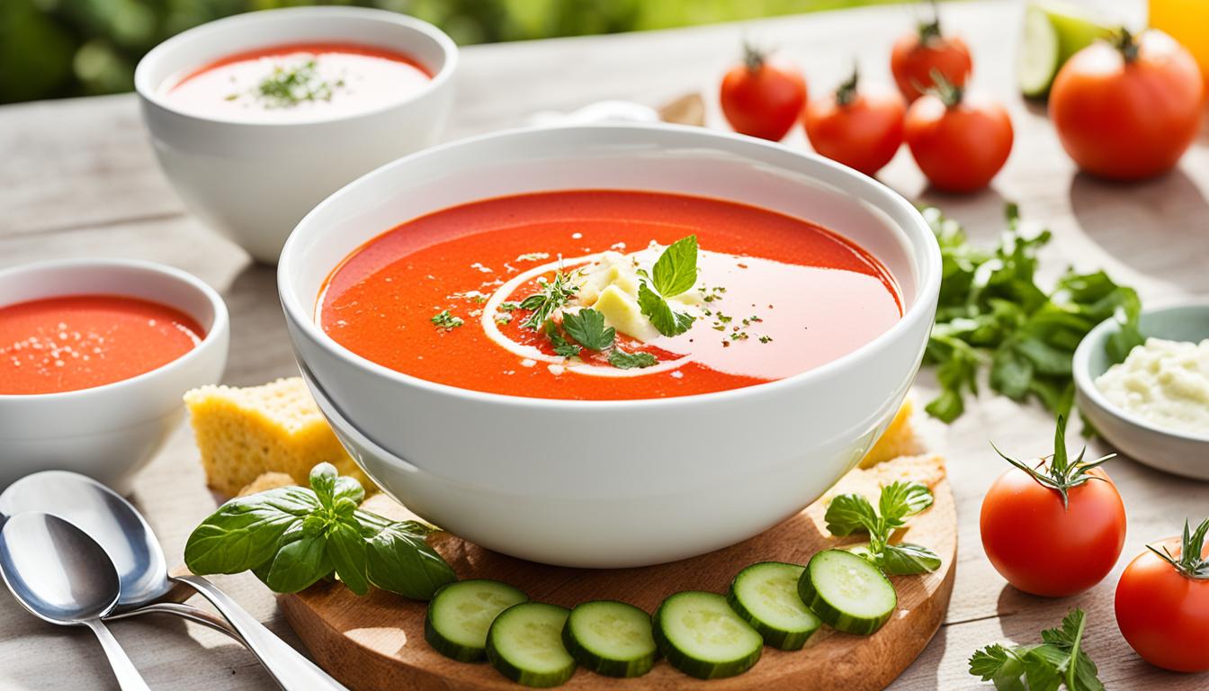 Gazpacho und Salmorejo: Sommerliche kalte Suppen aus Spanien.