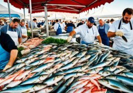 Italienische Meeresfrüchteküche: Frische Fischgerichte von der Küste Italiens.