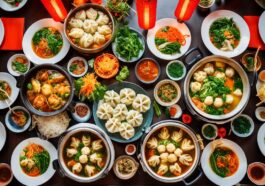 Klassische chinesische Gerichte: die traditionelle chinesische Küche.