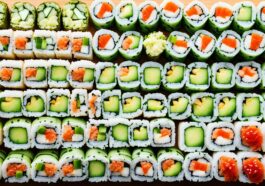 Sushi-Rezepte und Sushi-Rollen: Eine Vielzahl von Zubereitungsarten